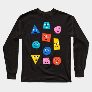 Faces Long Sleeve T-Shirt